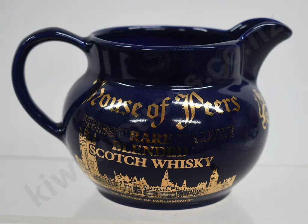 HOUSE OF PEERS FINEST SCOTCH WHISKY JUG Image 1++