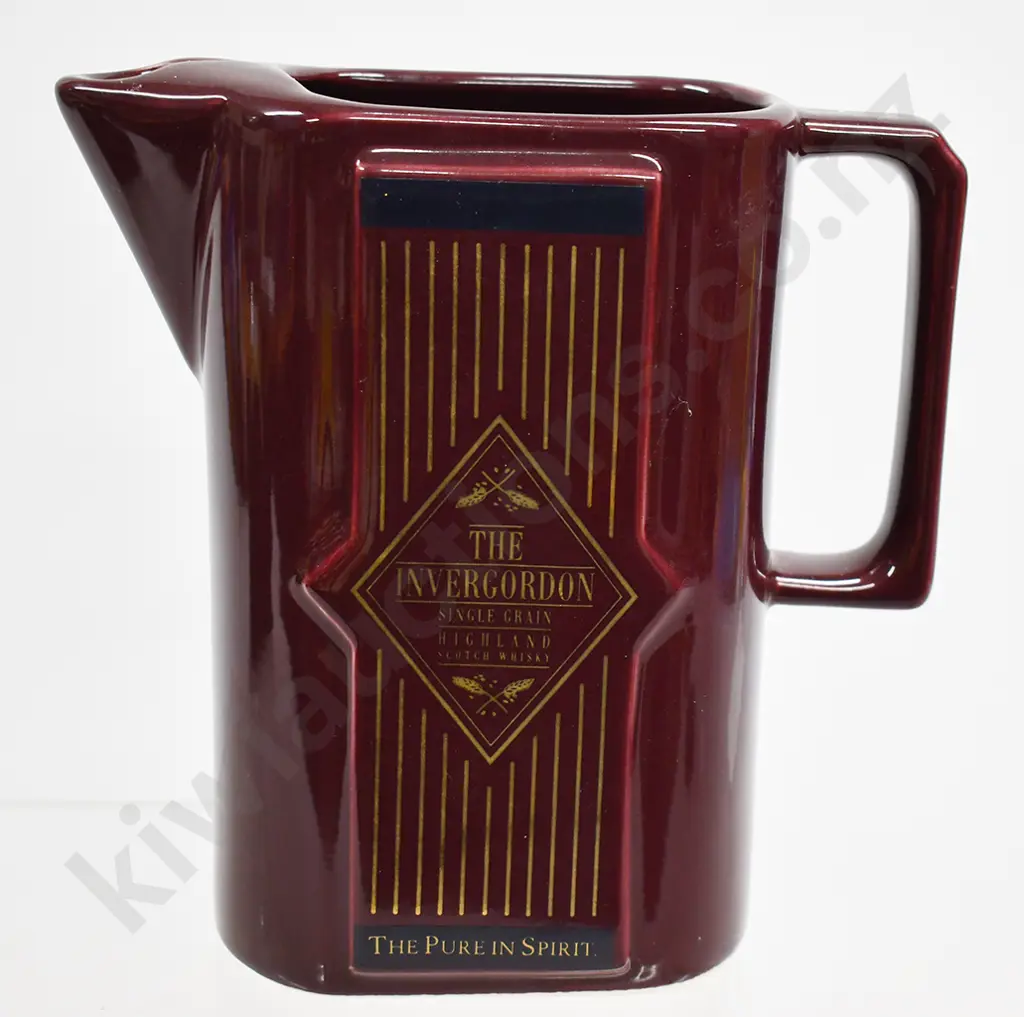 INVERGORDON SINGLE GRAIN HIGHLAND SCOTCH WHISKY JUG Image 1++