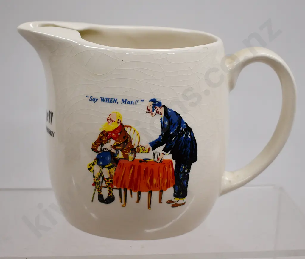 KING GEORGE IV OLD SCOTCH WHISKY JUG Image 1++