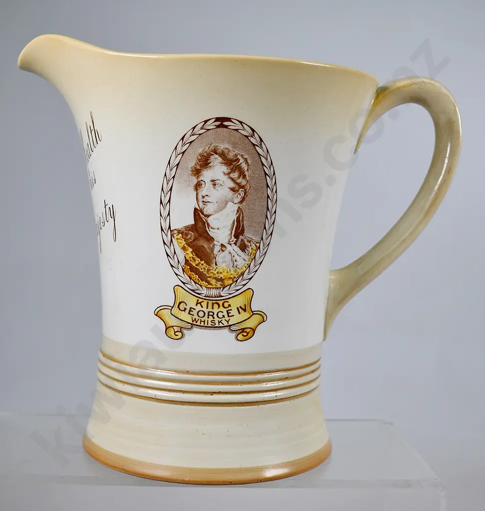 KING GEORGE WHISKY MUSICAL  JUG Image 1++