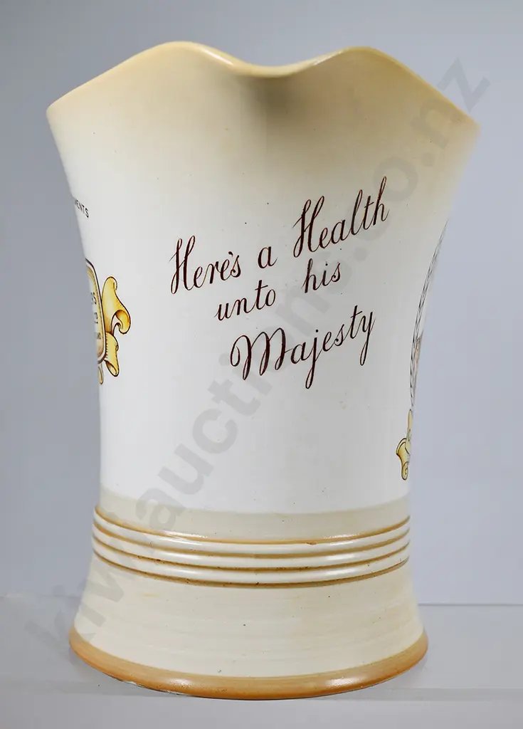 KING GEORGE WHISKY MUSICAL  JUG Image 1++