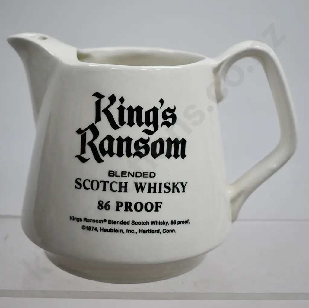 KING'S RANSOM THE LUXURY SCOTCH JUG Image 1++