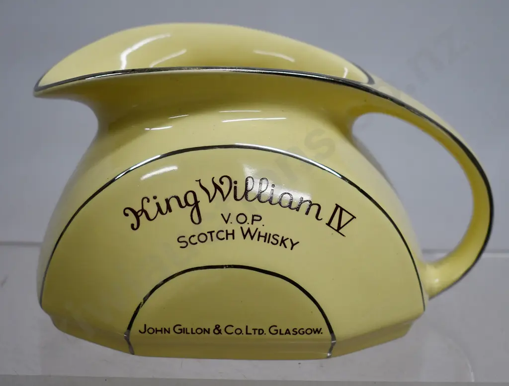 KING WILLIAM IV SCOTCH WHISKY JUG Image 1++