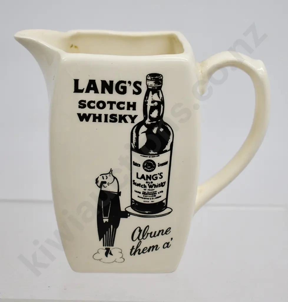 LANG'S SCOTCH WHISKY JUG Image 1++