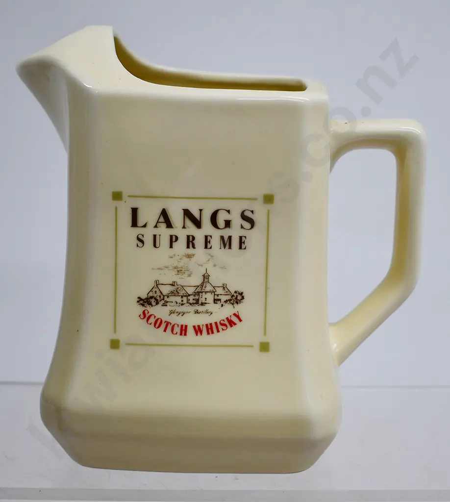 LANGS SUPREME SCOTCH WHISKY JUG Image 1++
