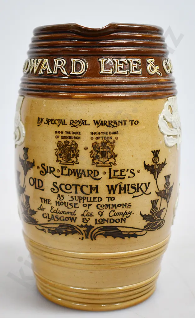 SIR EDWARDS LEES SCOTCH WHISKY JUG Image 1++