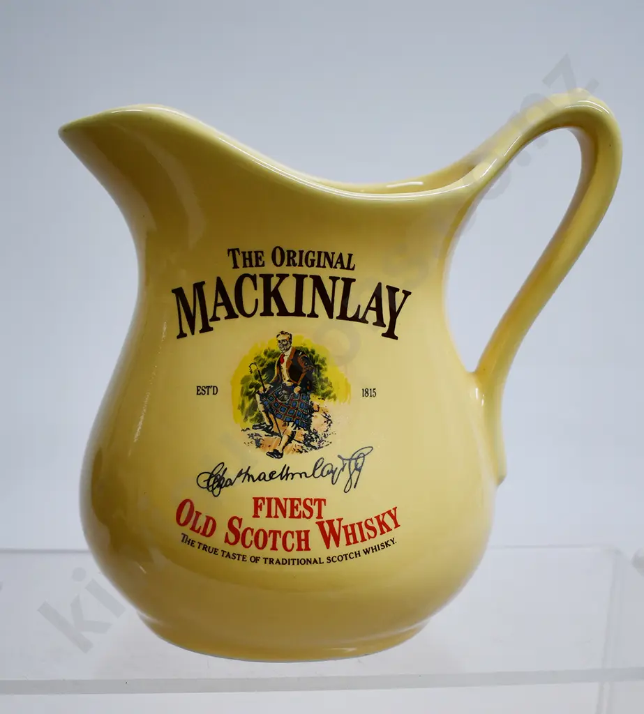MACKINLAY FINEST OLD SCOTCH WHISKY JUG Image 1++
