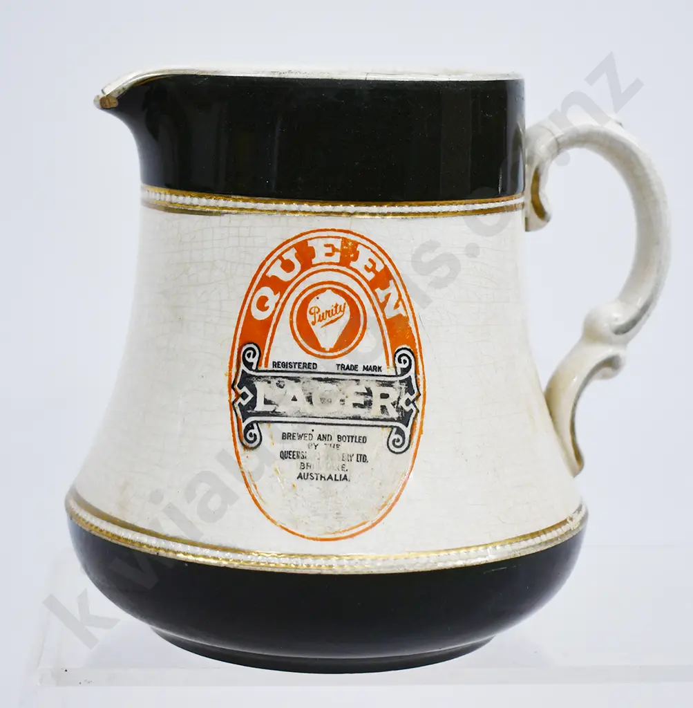 QUEEN LAGER, QUEENSLAND BREWERY BRISBANE AUSTRALIA JUG Image 1++