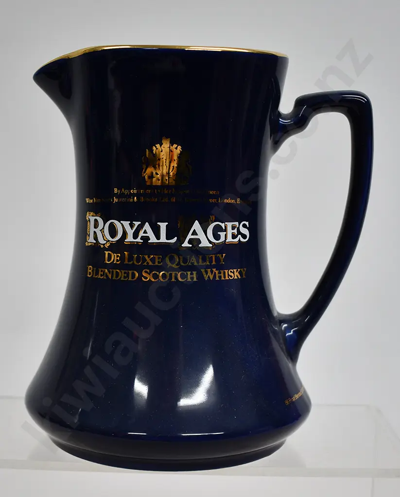 ROYAL AGES DE LUE QUALITY SCOTCH WHISKY JUG Image 1++