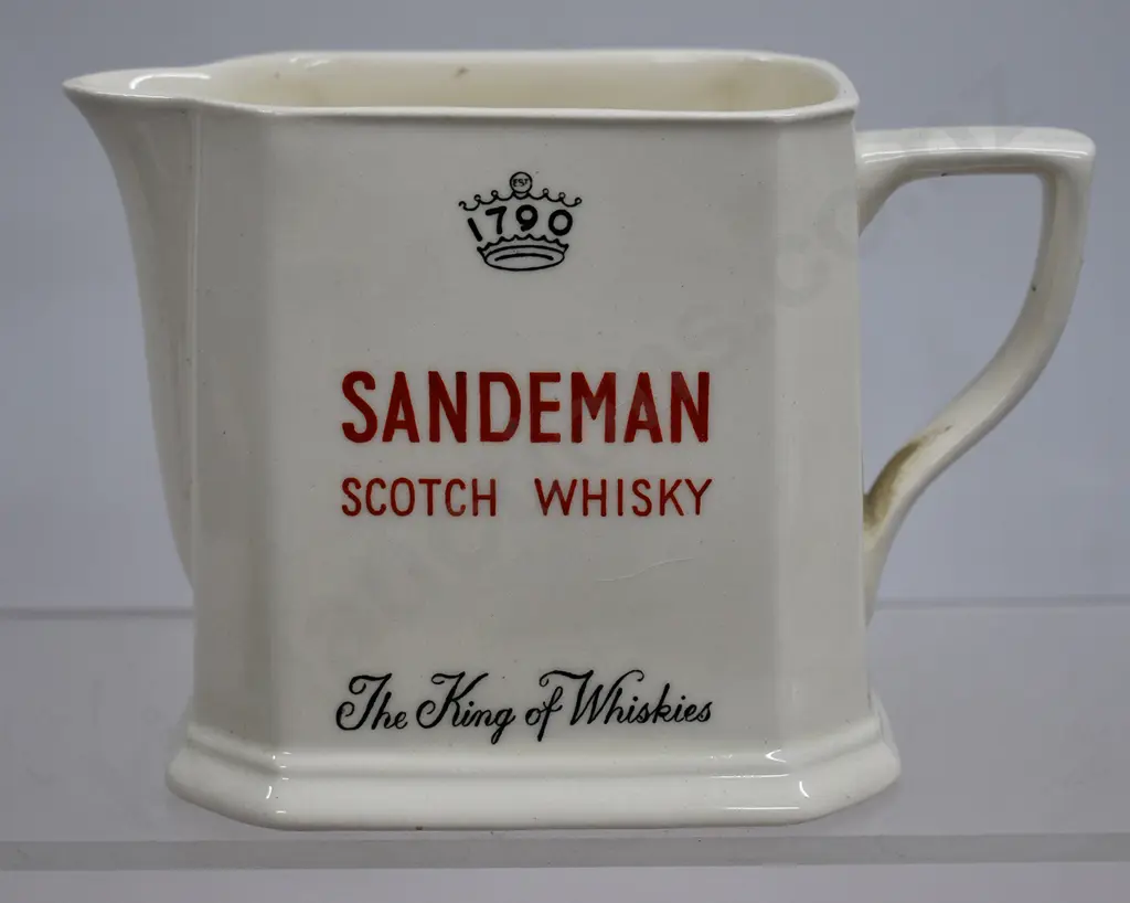 SANDEMAN SCOTCH WHISKY JUG Image 1++