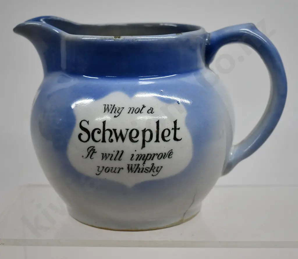 SCHWEPLET SCHWEPPES WHISKY  JUG Image 1++
