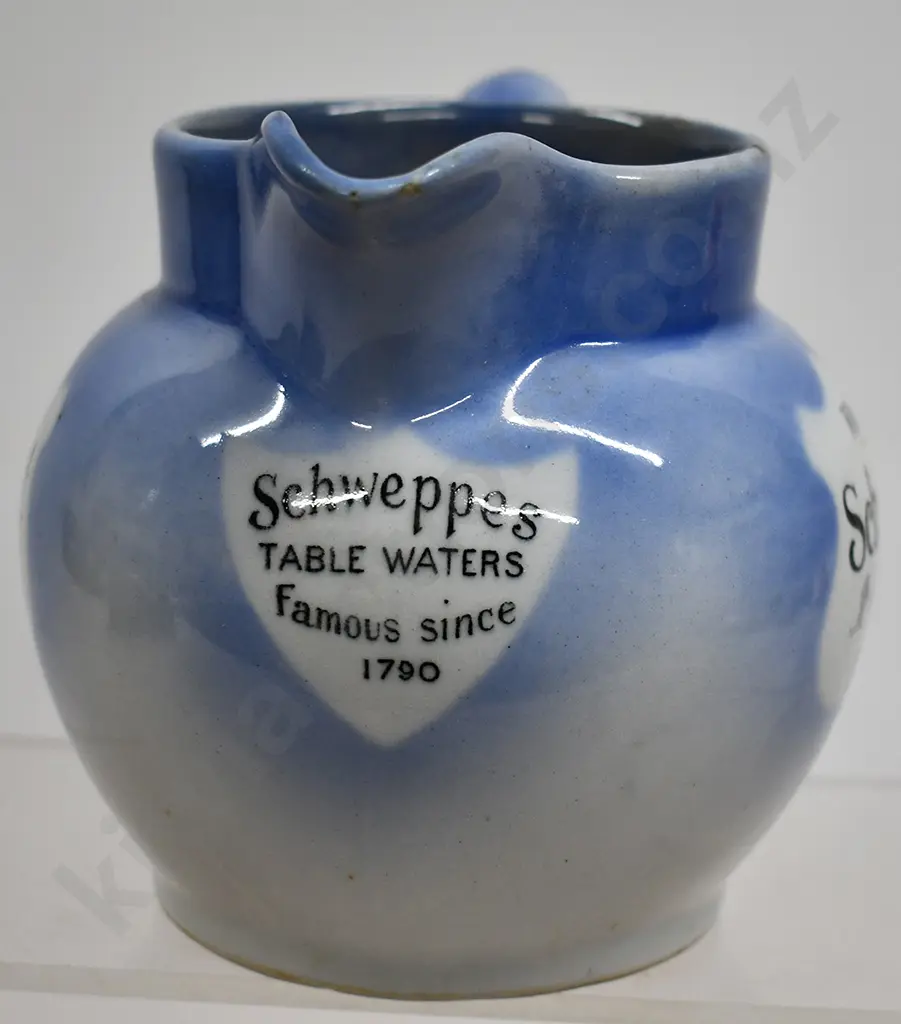SCHWEPLET SCHWEPPES WHISKY  JUG Image 1++