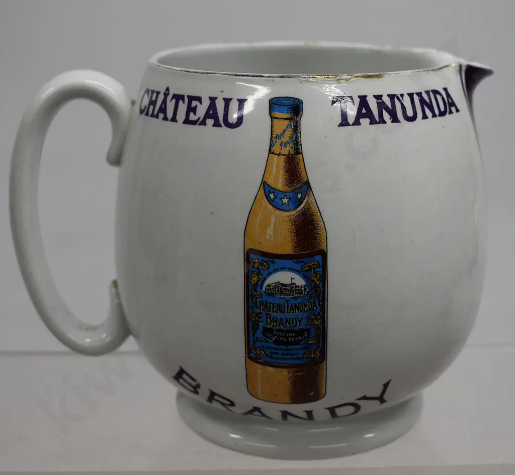 SEPPELT'S CHATEAU TANUNDA BRANDY JUG Image 1++