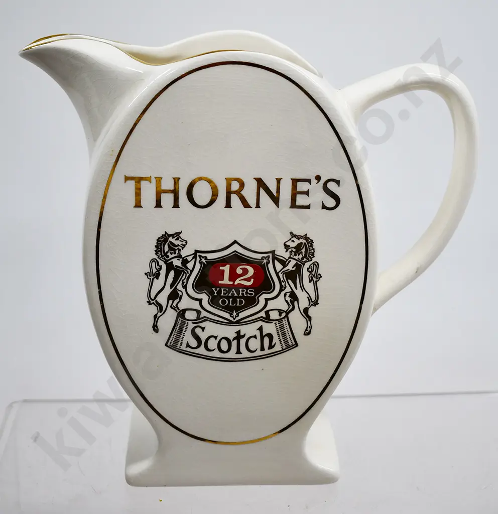THORNE'S SCOTCH 12 YEARS OLD JUG Image 1++