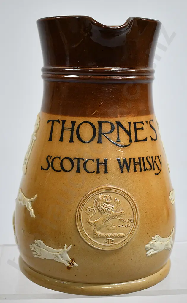 THORNE’S STONEWARE SCOTCH WHISKY WATER JUG Image 1++