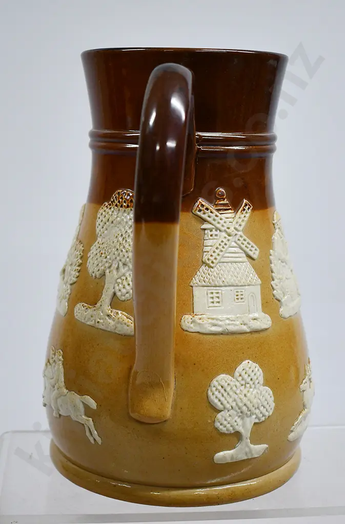 THORNE’S STONEWARE SCOTCH WHISKY WATER JUG Image 1++