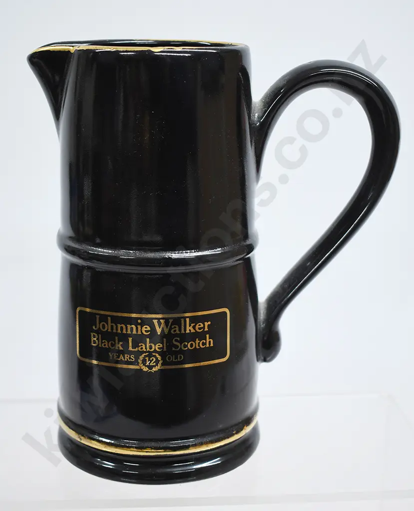 JOHNNIE WALKER  BLACK LABEL WHISKY JUG Image 1++