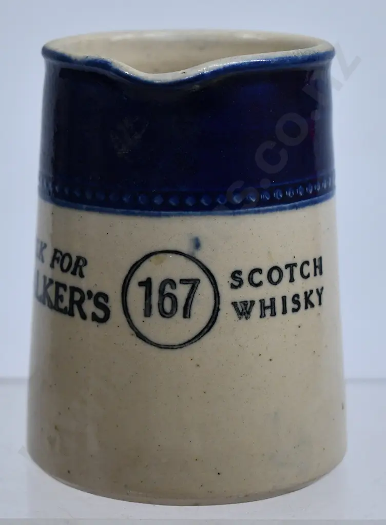 WALKER'S 167 SCOTCH WHISKY JUG Image 1++