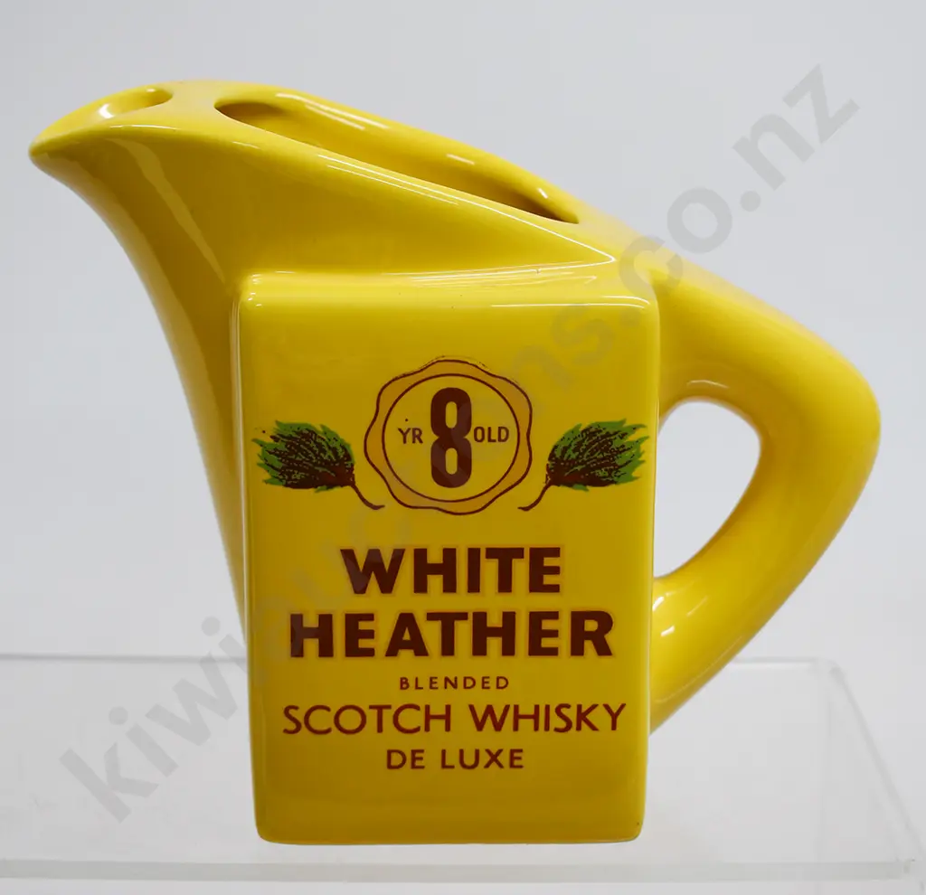 WHITE HEATHER BLENDED SCOTCH WHISKY JUG Image 1++
