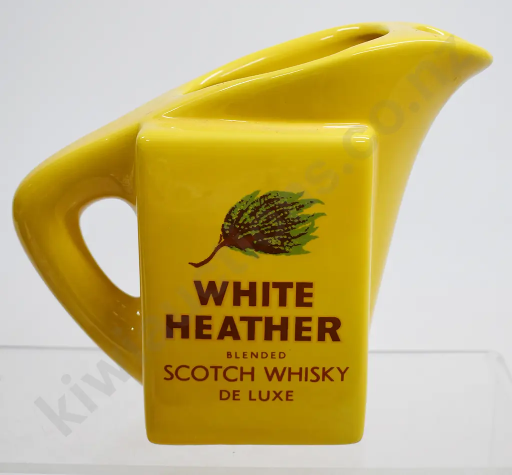 WHITE HEATHER BLENDED SCOTCH WHISKY JUG Image 1++