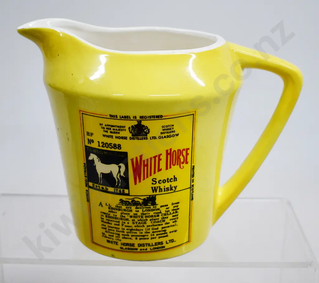 WHITE HORSE SCOTCH WHISKY JUG Image 1++