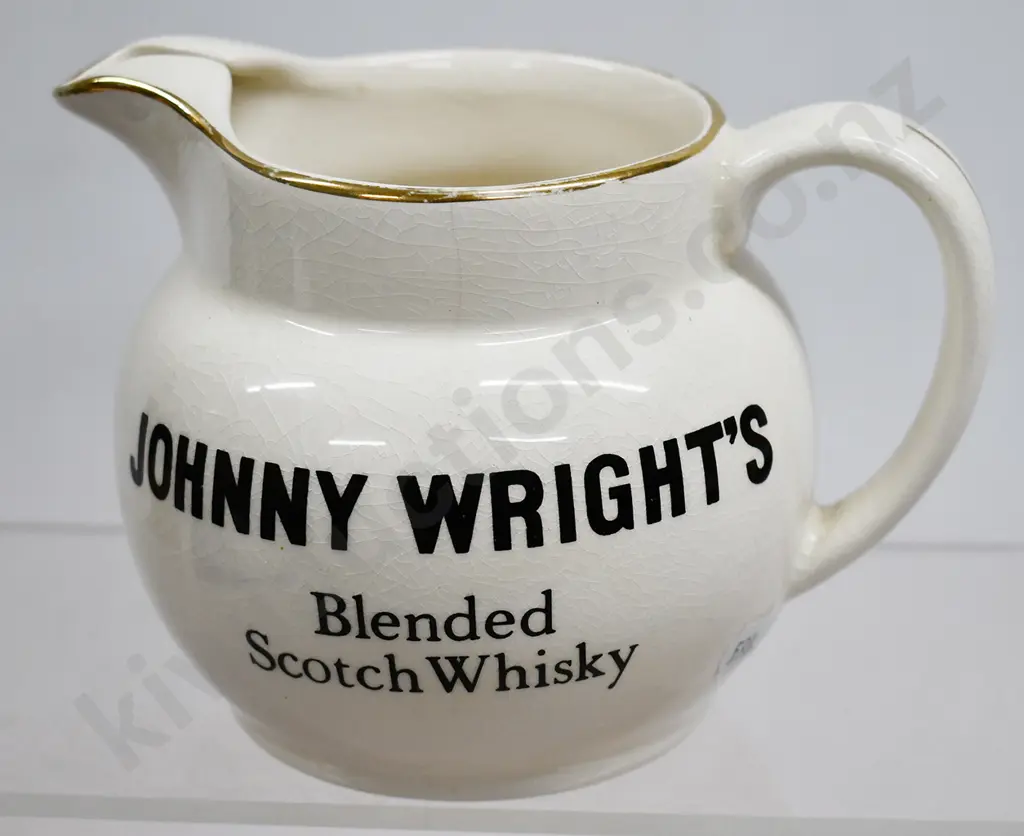 JOHNNY WRIGHTS SCOTCH WHISKY JUG Image 1++