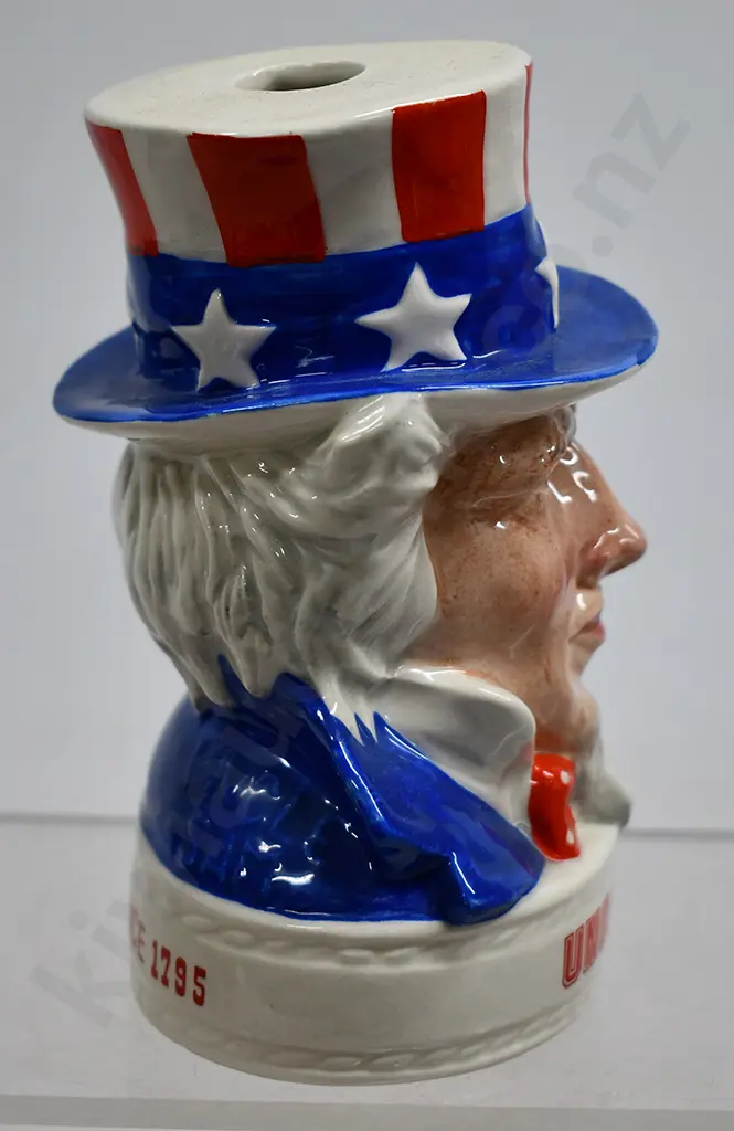 JIM BEAM UNCLE SAM BOURBON DECANTER Image 1++