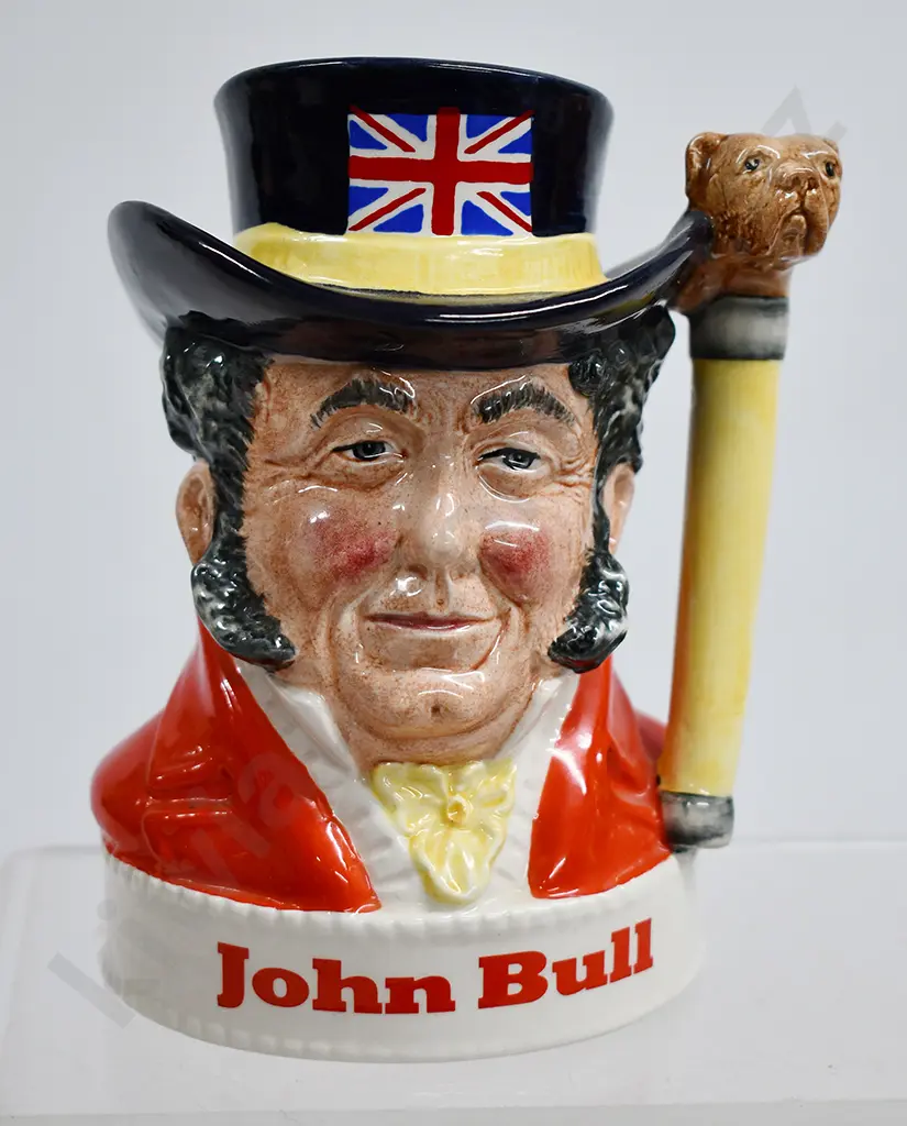 JOHN BULL CHARACTER DECANTER Image 1++