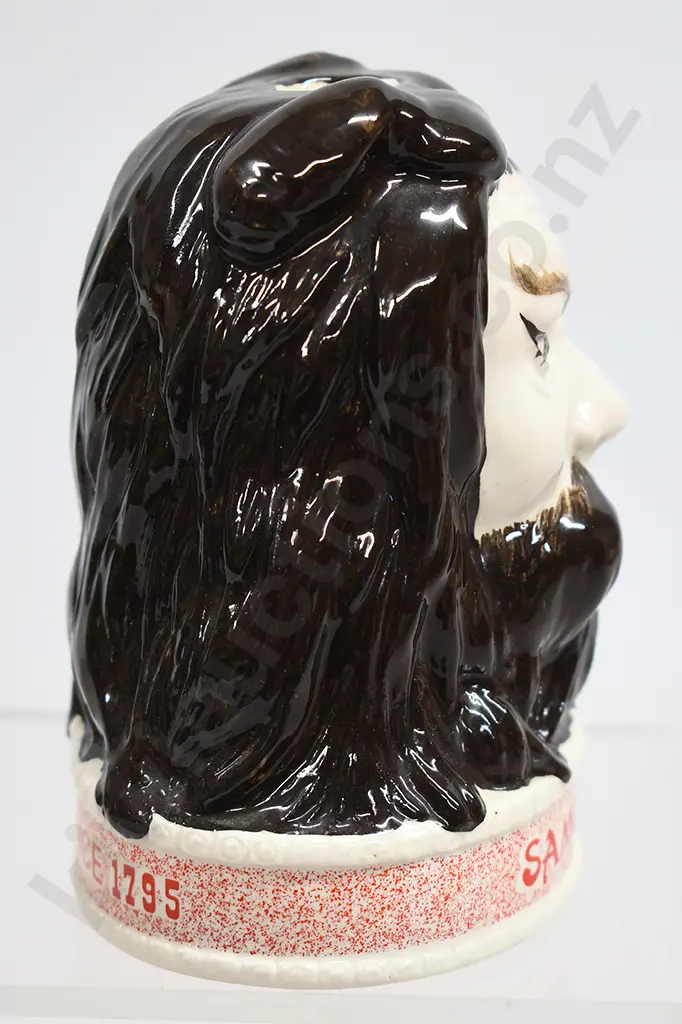 SAMURAI WARRIOR BOURBON WHISKEY CHARACTER DECANTER Image 1++