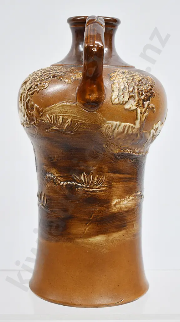 ROYAL DOULTON STONEWARE HUNTING SCENE WHISKY DECANTER Image 1++
