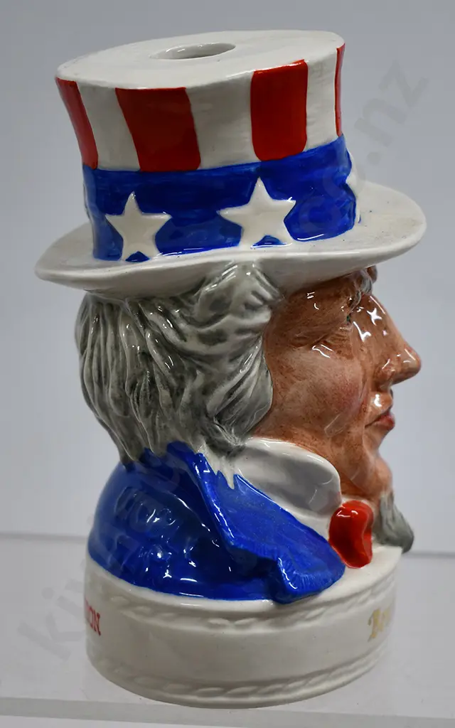 JIM BEAM UNCLE SAM BOURBON DECANTER Image 1++
