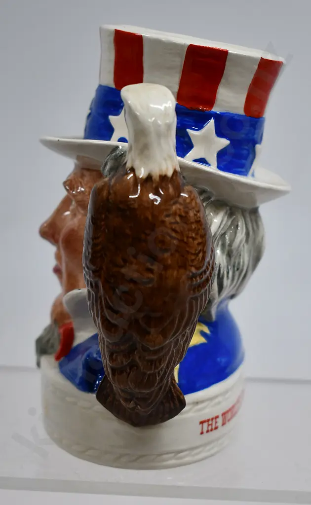 JIM BEAM UNCLE SAM BOURBON DECANTER Image 1++