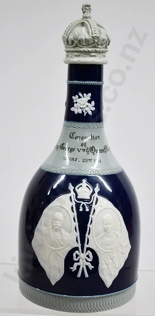 USHER’S WHISKY 1911 CORONATION WHISKY DECANTER Image 1++