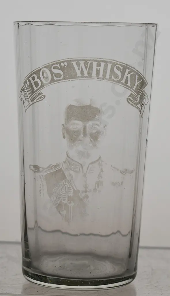 BOS WHISKY DRINKING GLASS Image 1++