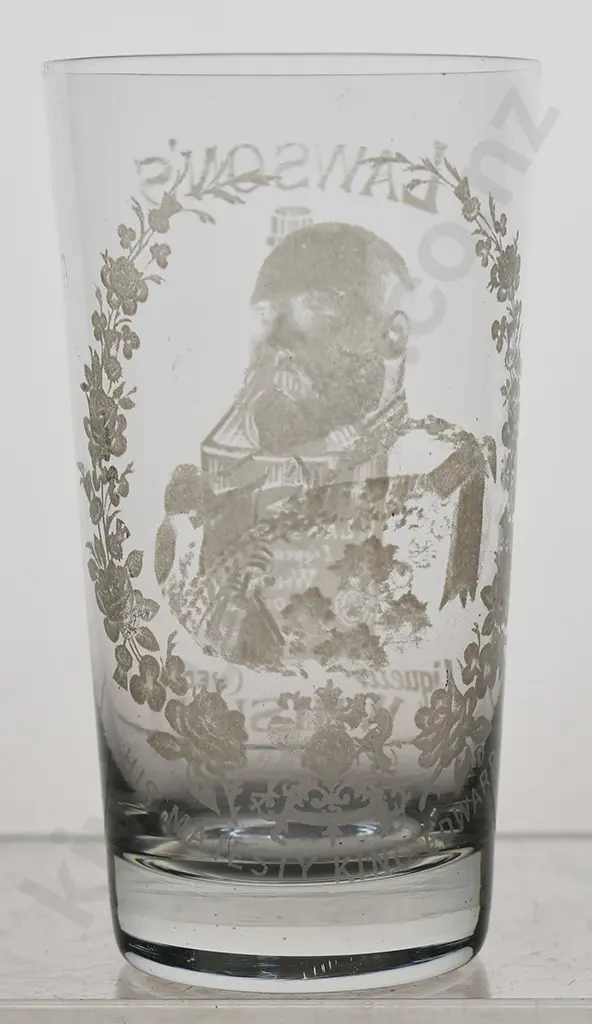 LAWSON'S LIQUEUR WHISKY DRINKING GLASS Image 1++