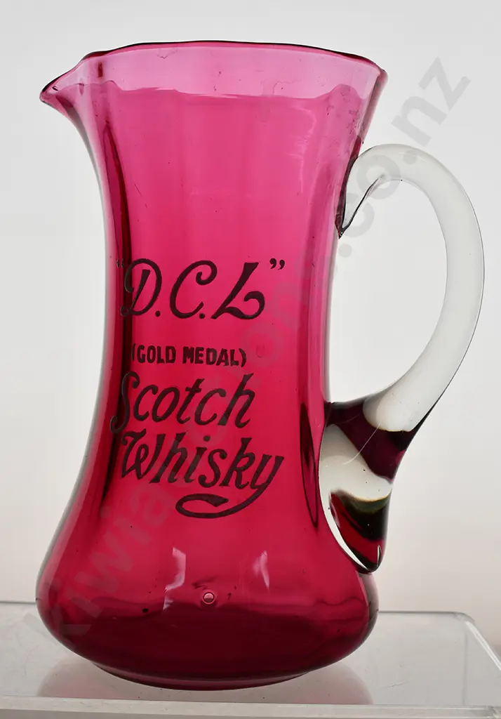 DCL GOLD MEDAL SCOTCH WHISKY GLASS WATER JUG Image 1++