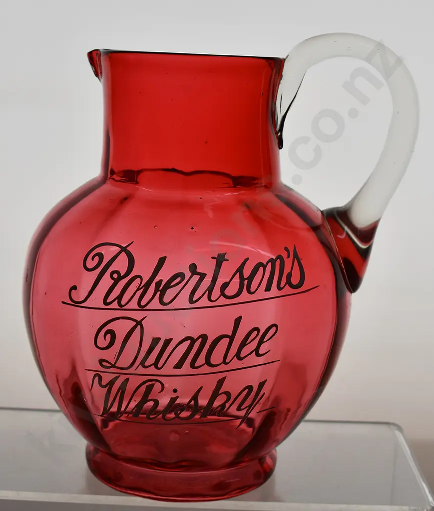 ROBERTSON DUNDEE GLASS JUG Image 1++