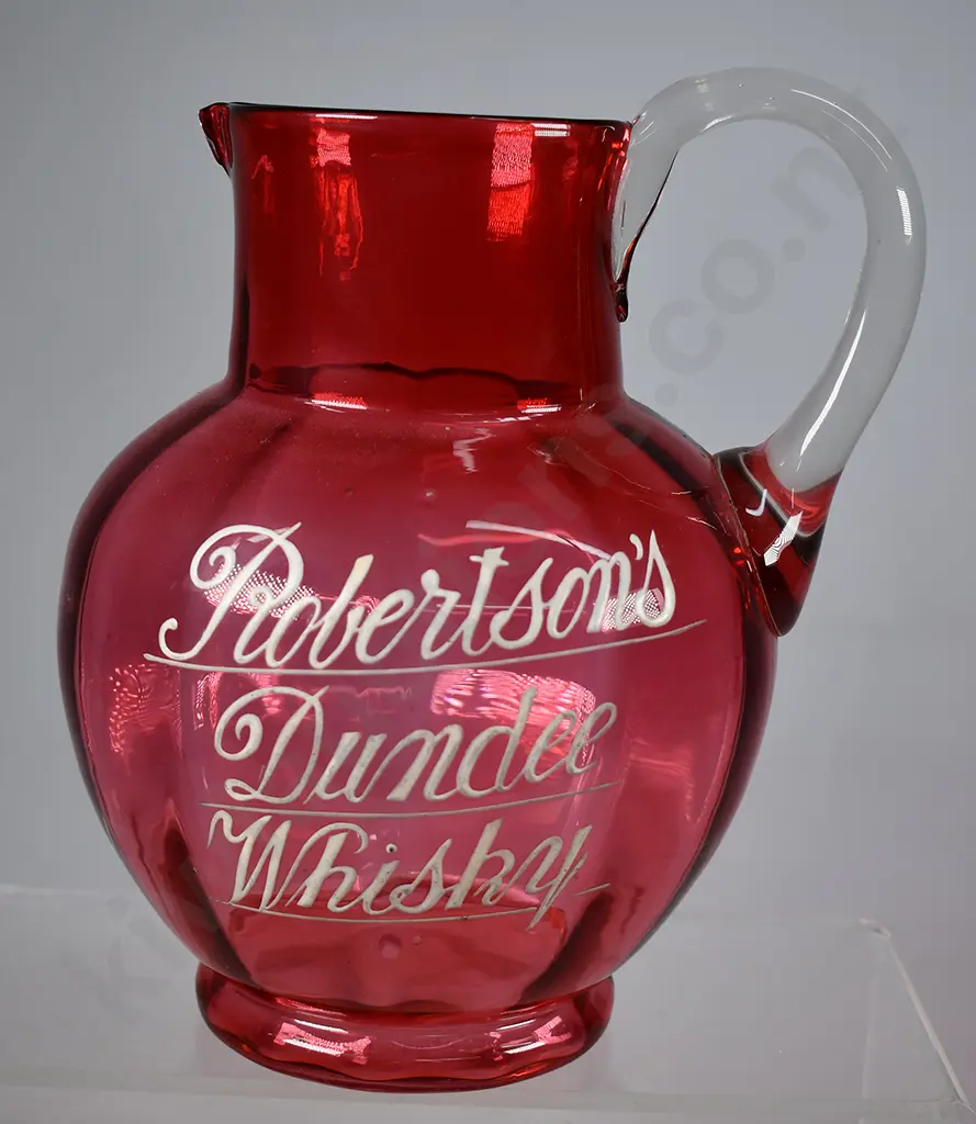ROBERTSON DUNDEE GLASS JUG Image 1++