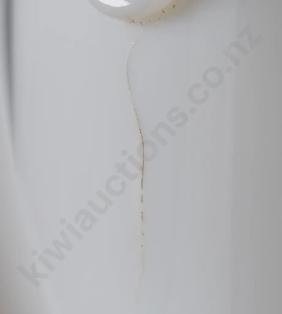 WILLIAM'S ABERDEEN WHISKY MILK GLASS JUG Image 1++
