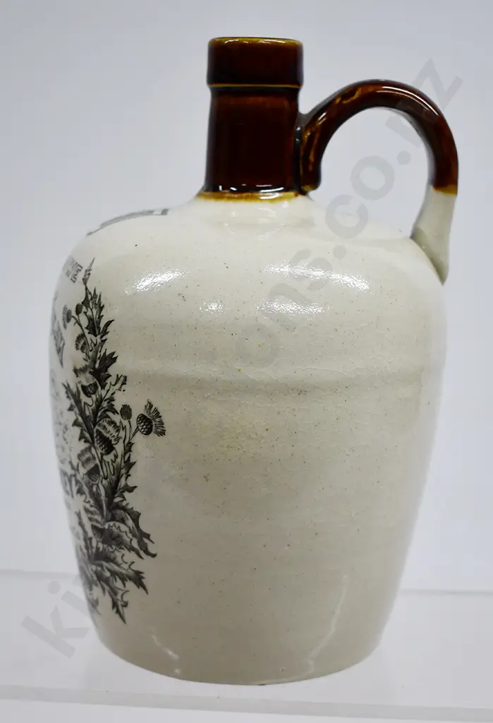 ARCHIE-LOWE HIGHLAND CREAM WHISKEY STONEWARE JUG Image 1++