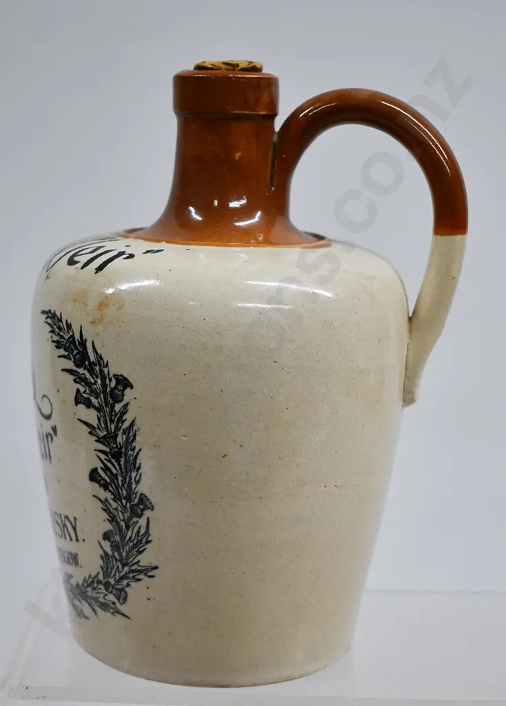 BRIG O WEIIR LIQUEUR WHISKY STONEWARE WHISKY JUG Image 1++