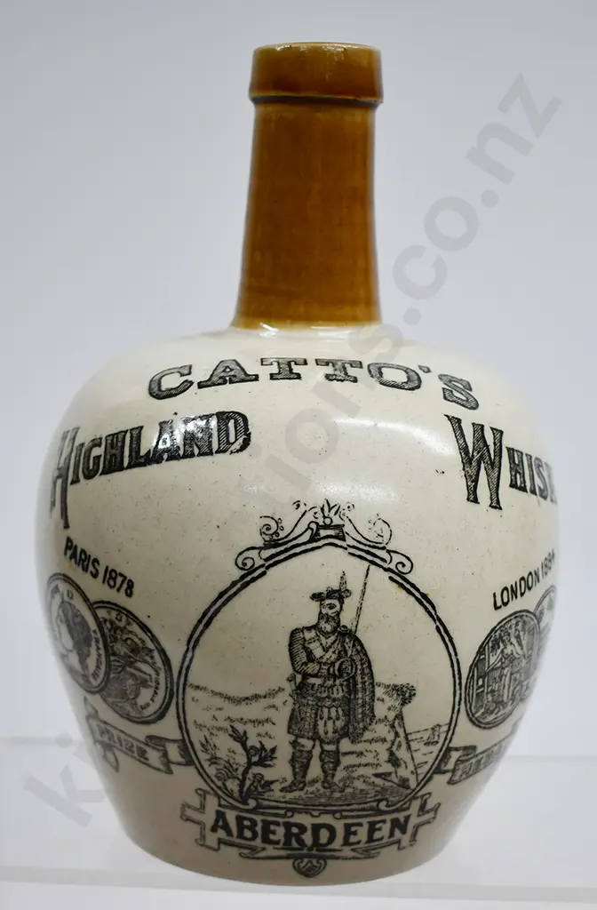 CATTO’S STONEWARE WHISKY JUG Image 1++