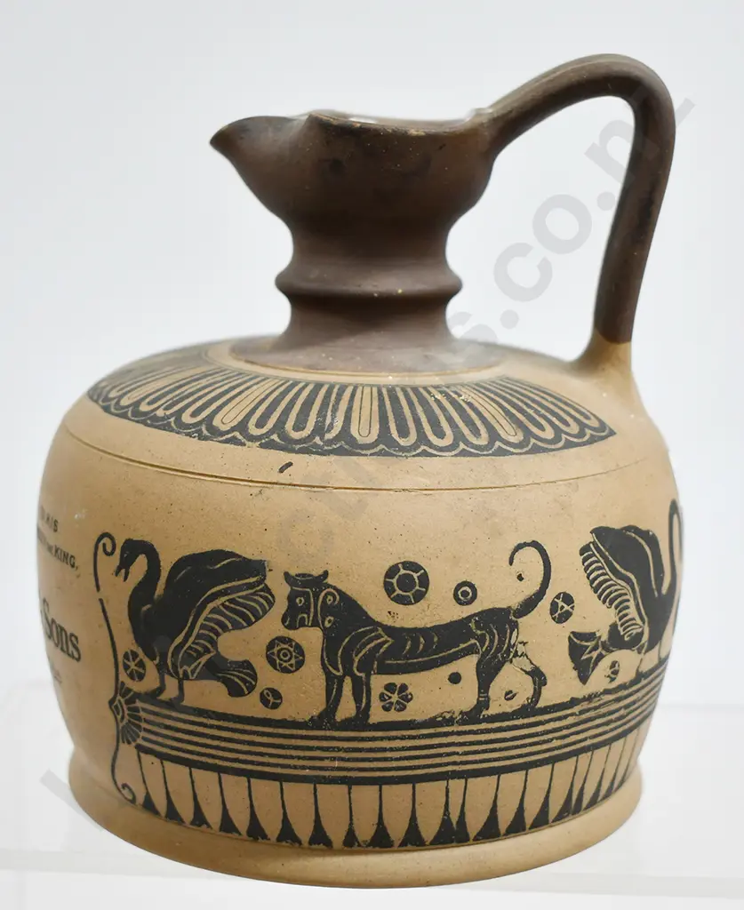 DEWAR'S STONEWARE WHISKY JUG Image 1++