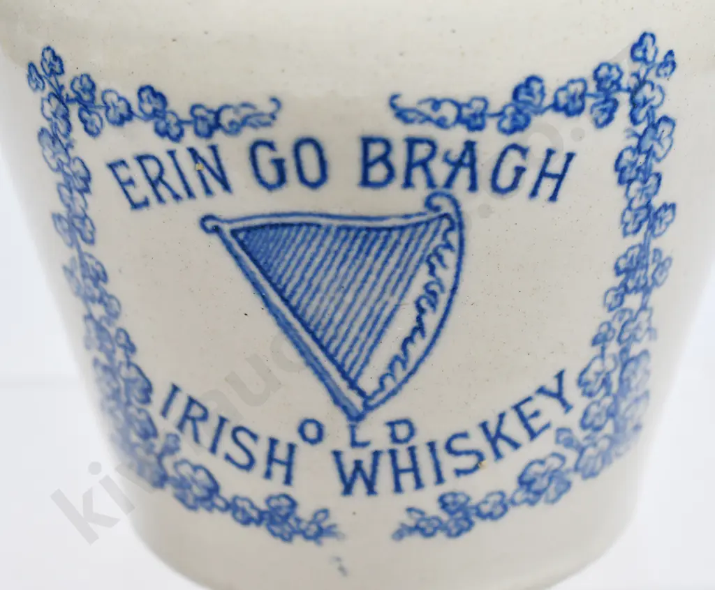 EMMET’S STONEWARE OLD IRISH WHISKEY JUG Image 1++