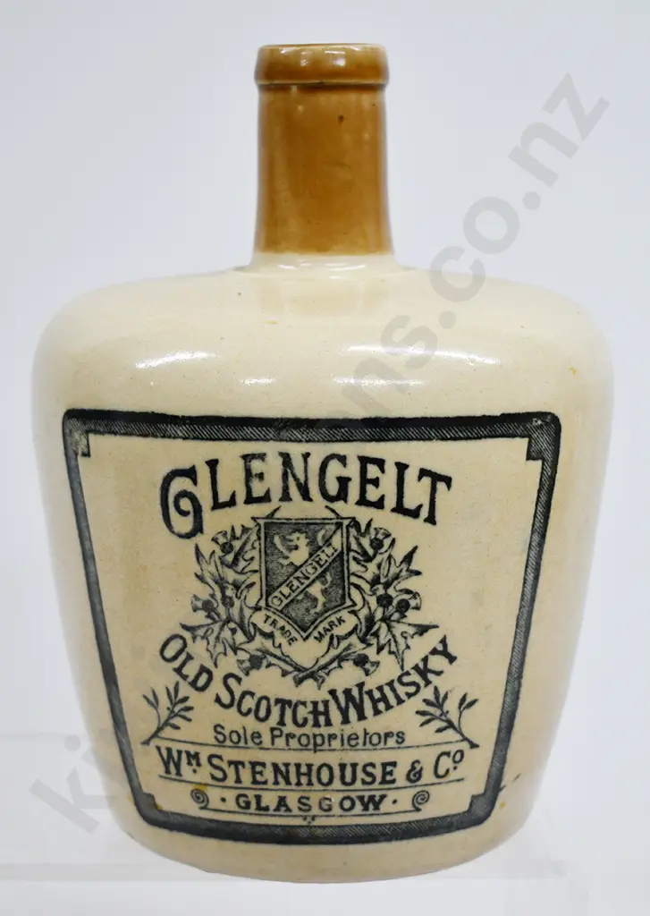 GLENGELT STONEWARE WHISKY JUG Image 1++