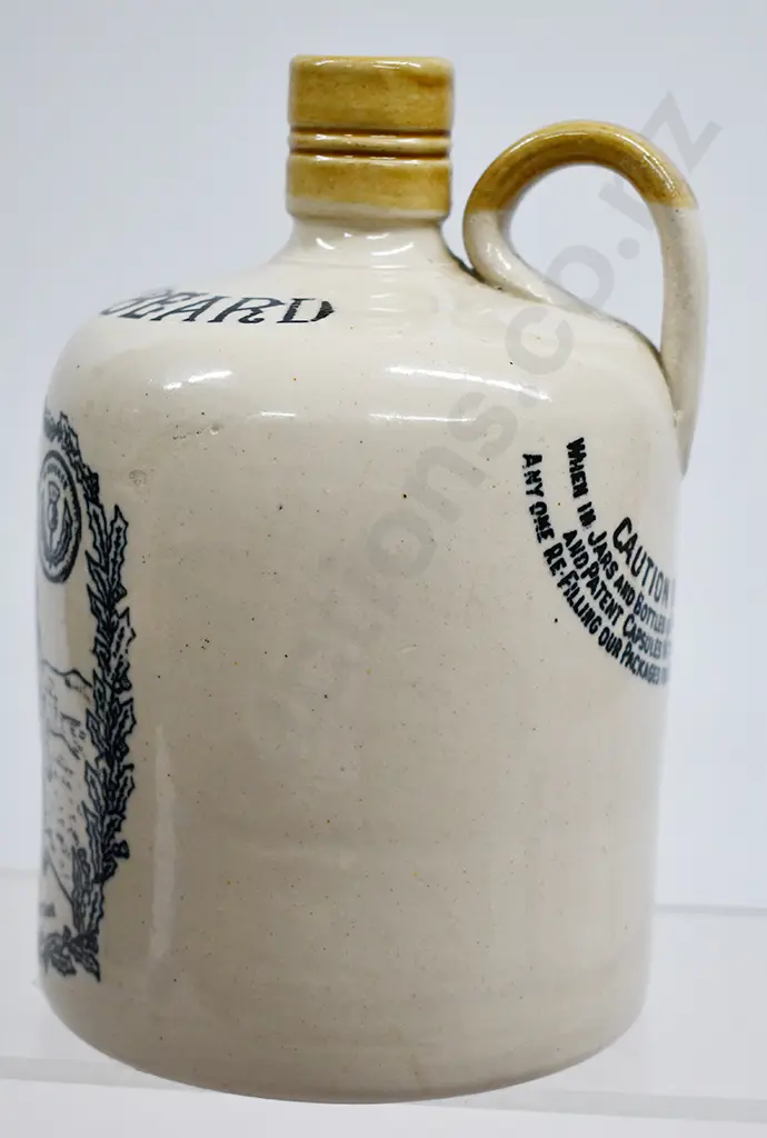 THE GREYBEARD STONEWARE WHISKY JUG Image 1++