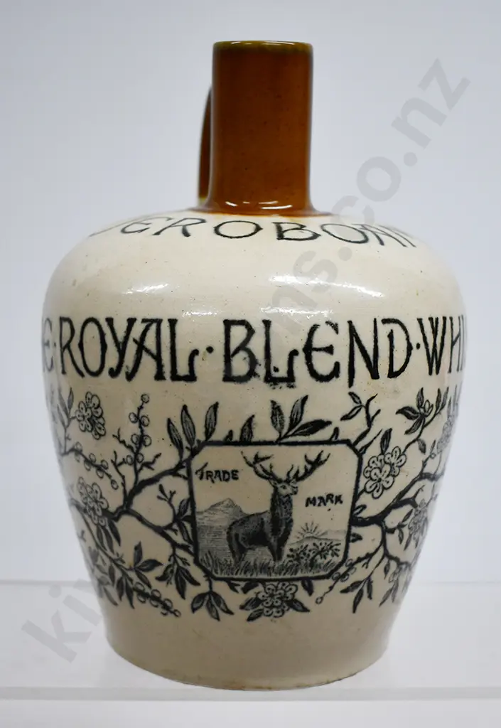 JEROBOAM ROYAL BLEND STONEWARE WHISKY JUG Image 1++