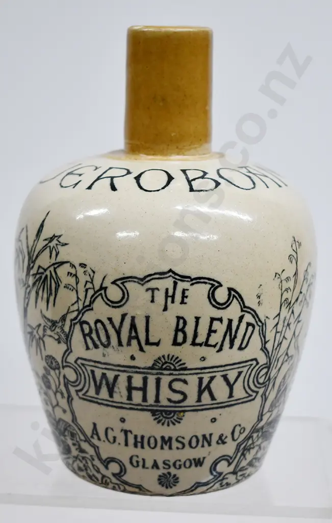 JEROBOAM ROYAL BLEND STONEWARE WHISKY JUG Image 1++
