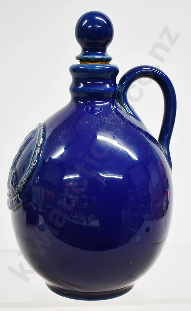 KING GEORGE IV STONEWARE WHISKY JUG Image 1++