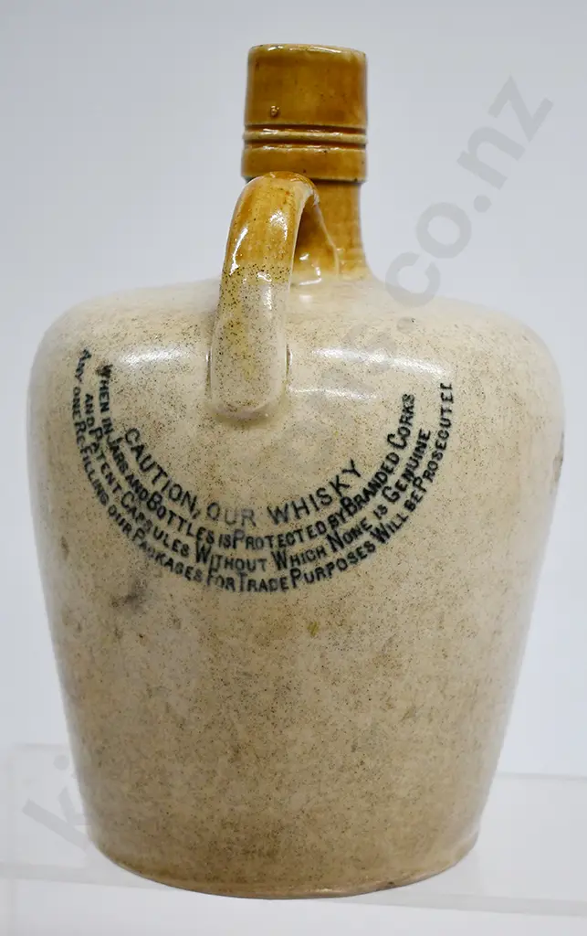 MITCHELL’S CRUISKEEN LAWN STONEWARE WHISKY JUG Image 1++